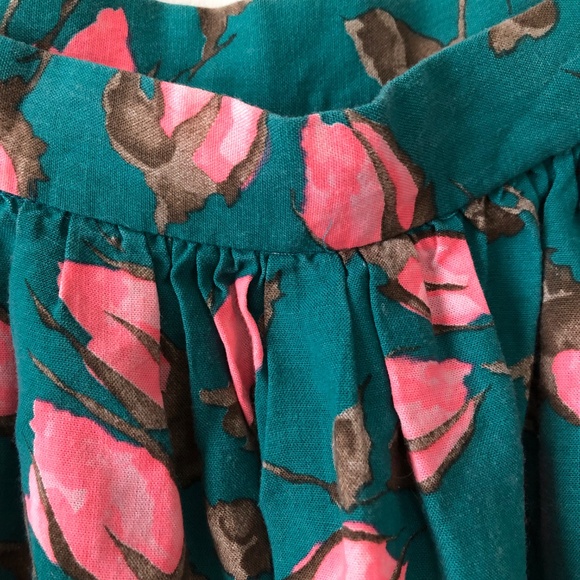 Sweetest Vintage Rosebud Handmade Skirt size Small - Picture 6 of 6